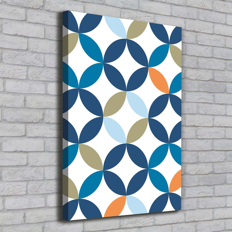 Geometric Background - Wrapped Canvas Print