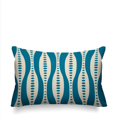 Housse et insert pour oreiller rectangulaire d'extérieur Claiborn