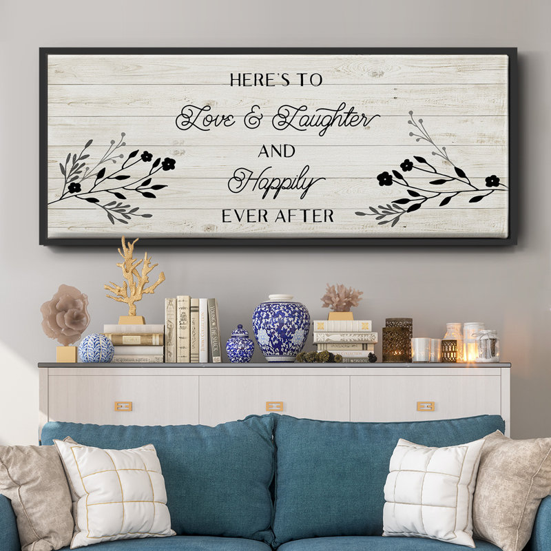 Happily Ever After- Framed Canvas