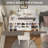 Elegant Vanity Makeup Table & Chair Set-1275040870