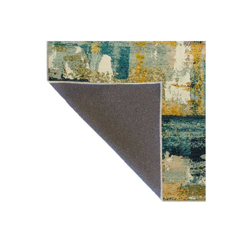 Decorative Machine Washable Rug, Runner 2'6" x 6'7" Rug Pad Included