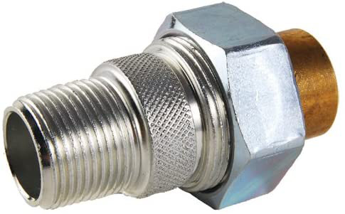 Piquage et raccord en cuivre Avalon Dielectric Union MIP 3/4 MIP X 3/4