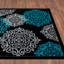 Tapis bleu / noir Craigsville-1398597874