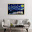 Nashville, Tennessee, nuit étoilée, impression d'art graphique-52462549-52462567