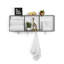 Rangement triple avec paniers muraux Dickens