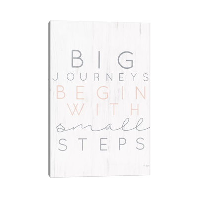 Big Journeys by Jaxn Blvd. - Wrapped Canvas Print