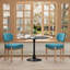 Ensemble de table de salle à manger 31,5 "avec chaises rembourrées Dearing-132210698-132210702-132210707