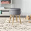 Repose-pieds rond avec rangement 14,17 po-2075160194