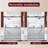 Rowan Frameless Double Sliding Shower Door With Premium Safety Glass And Durable Stainless Steel-123043982-123043986