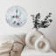 Hiver-Horloge-Renne-Pommes de pin