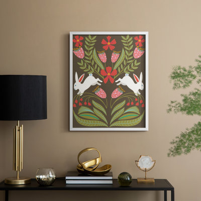 «Folk Flower And Rabbit I»