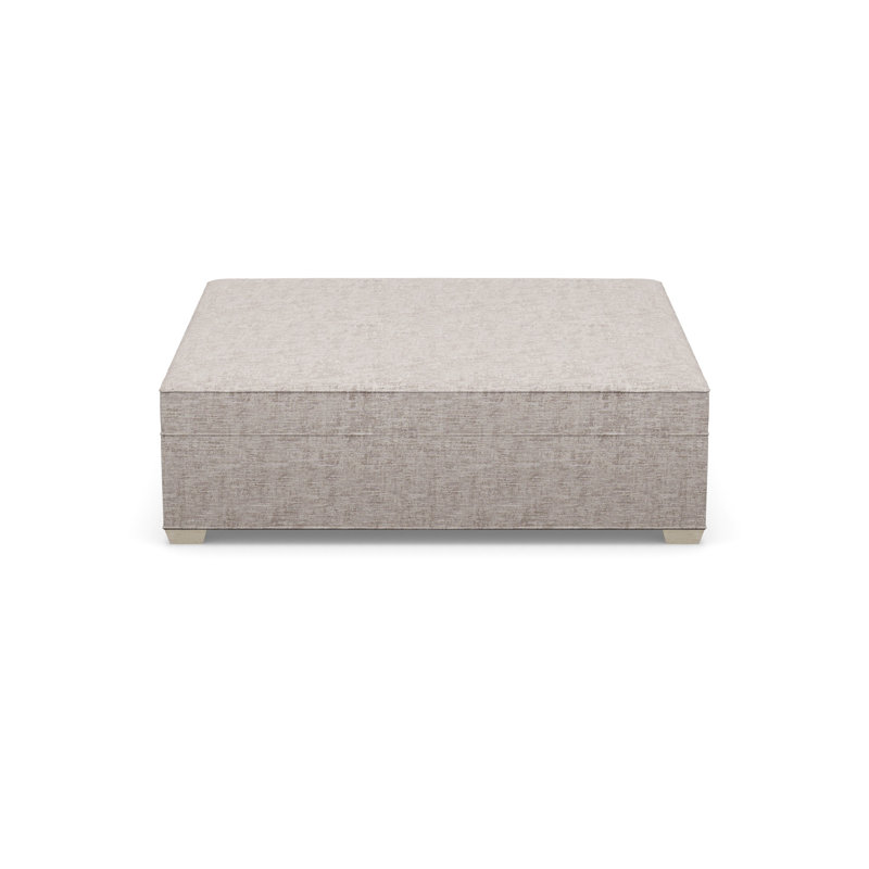 Square Ottoman, 9637-80, Sandstone
