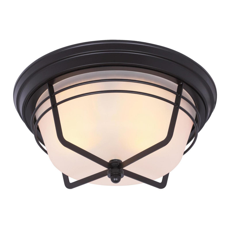 Nave Glass Flush Mount
