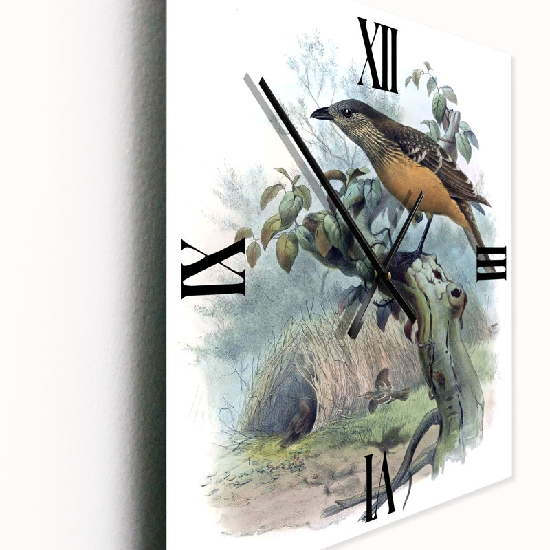 Horloge murale Une monographie du paradis, Petit