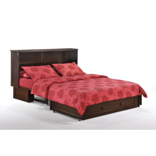 Grand lit escamotable avec matelas et prises de courant Coldwater