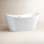 67'' x 32'' Freestanding Soaking Acrylic Bathtub