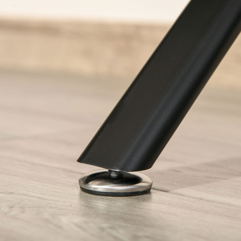 L-Shaped Writing Desk, Black