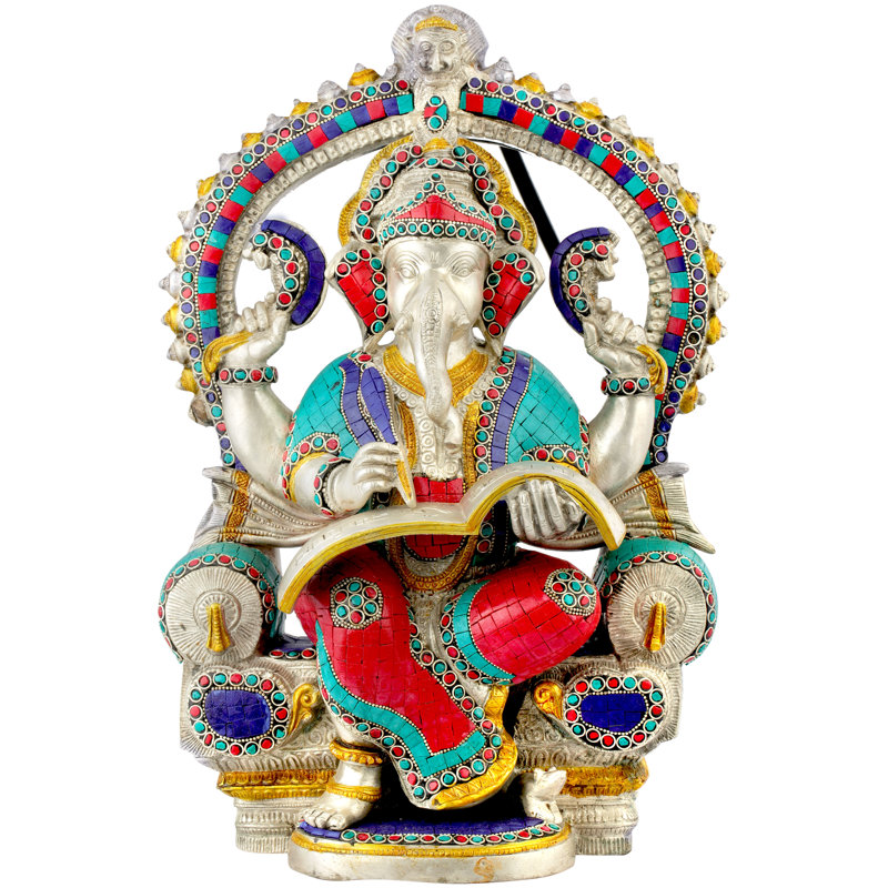Raja Ganesha écrivant le Mahabharata