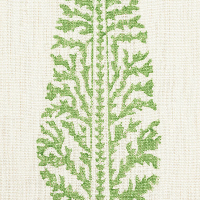 Juniper Block Print Fabric, Green