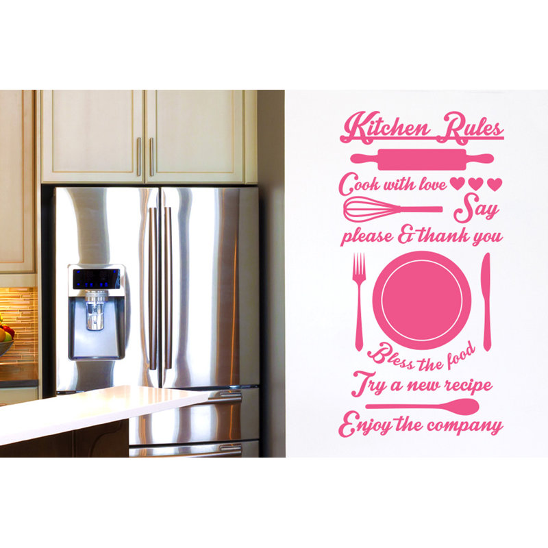Wall Decal, Pink