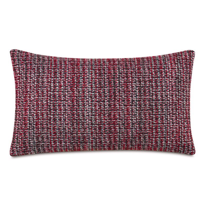 Coussin décoratif en tweed Bishop, Rectangle