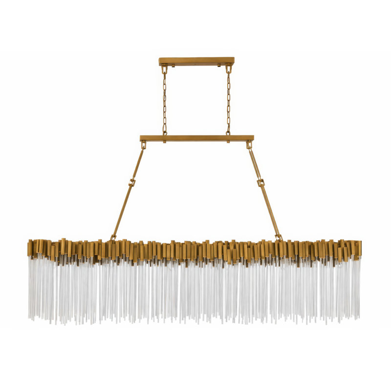MatrixLinear Pendant, Havana Gold, 10 Lights