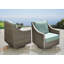 Corbin Swivel Chair (2-Pack), Spa Blue Fabric And Beige Frame-1180739902-1180739901