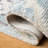 Asensio 600 Hand Tufted Viscose/Wool Geometric Rug in Beige/Blue-1705912050