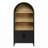 Arched Bookcase with Storage，3-Tier
