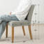 Chaises de salle à manger rembourrées en bois massif à hauteur d'assise 18,5 po-394219904