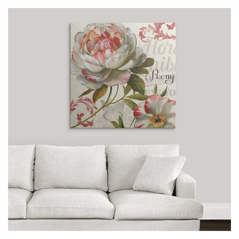 « iii » par lisa audit, impression Spring Flair, Toile, H 35 po x l 35 po x P 1,5 po