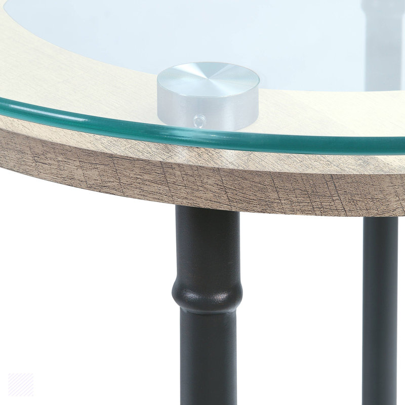 Tempered Glass Top Coffee Table