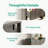 Elegant Fluted 5 Drawer Dresser, Wood Dressers with Round Edge Design, Small Shallow Dresser Chest, Mid Century Chests of Drawers for Bedroom, Cloest, Living Room, Hallway-1473079933
