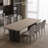 Modern simple rectangular solid wood slate tabletop-1051637088