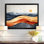 «Sahara Landscape Amber River Colors I - Desert», reproduction d'art sur toile
