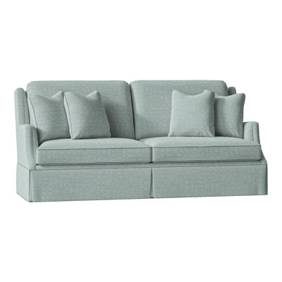 Savannah 87.5" Round Arm Sofa with Reversible Cushions