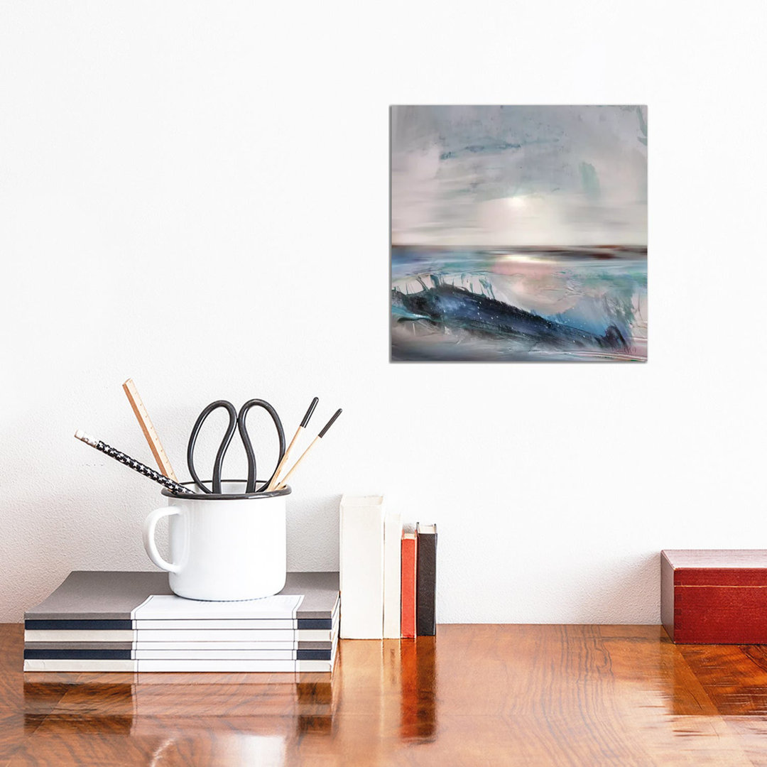 Beach by Dan Hobday - Wrapped Canvas Painting