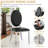Faux Marble Top Metal Base Dining Table Set-112291365-112290517-112290512