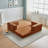 Boneless Versatile Tri-Fold Corduroy Sofa Bed with Quick Transformation, Comfortable and Space-Saving Design-2029931