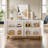 Zug White and Gold Sideboard Buffet Cabinet