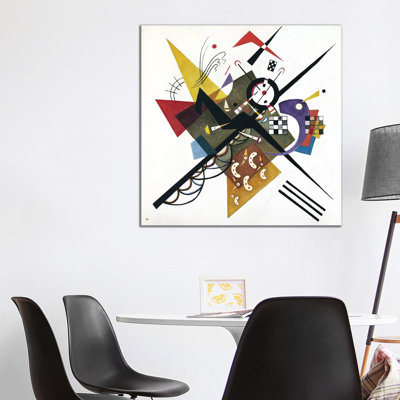 " On White II, 1923 " by Wassily Kandinsky Painting Print
