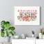 My Hope Is In Jesus Flowers - Wrapped Canvas Print-1774351289