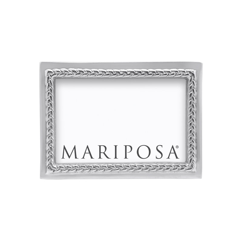High Seas Metal Picture Frame, 4" W x 6" H