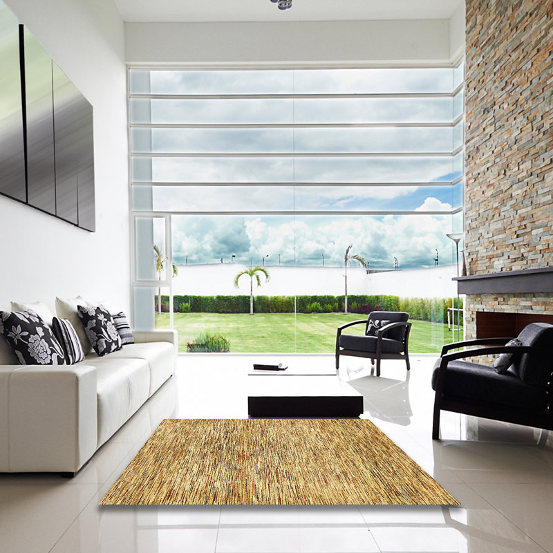 Tapis abstrait moderne 427, Carré 8 pi