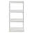 Gracious Living 4 Shelf Fixed Height Solid Light Duty Home Storage Unit