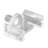 Clear Plastic Window Grid Retainer Clips, with Pin