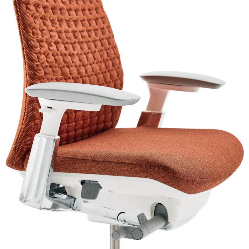 Haworth Fern Digital Knit Task Chair, No, Ember