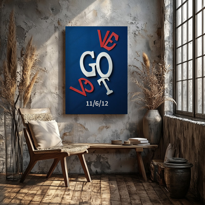 Toile, "Design, conception graphique audacieuse et percutante", H 9 po x l 12 po