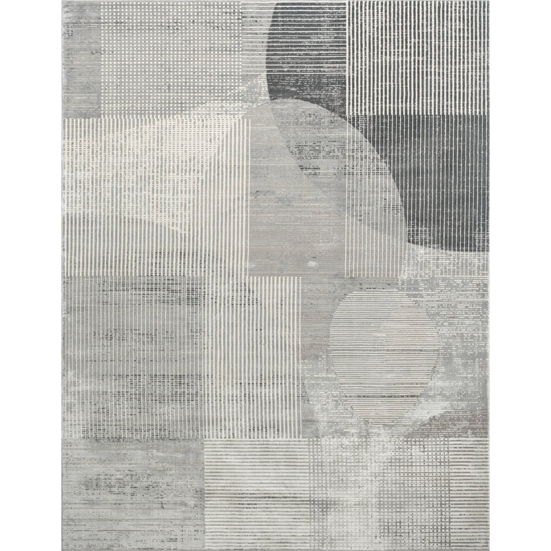 Tapis tissé à la machine Mcnett Stone Ridge, Tapis de couloir 2 pi 6 po x 10 pi