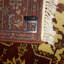 Tapis oriental beige / brun en laine / coton fait à la main 4 pi x 6 pi Oriental